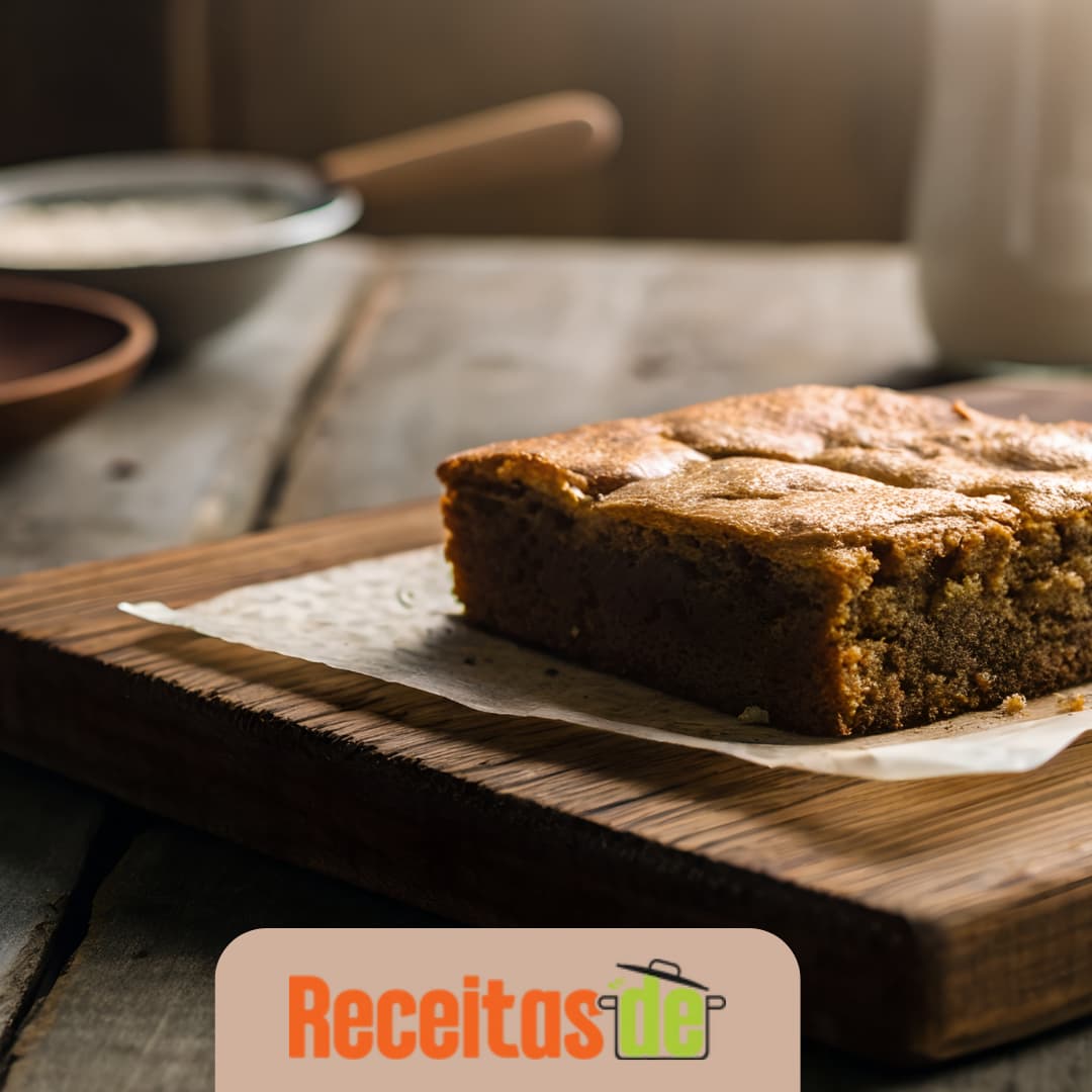 Bolo de Banana Proteico Low Carb