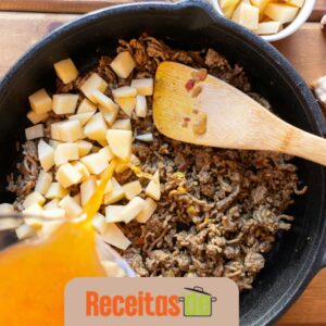 Carne Moída com Batatas