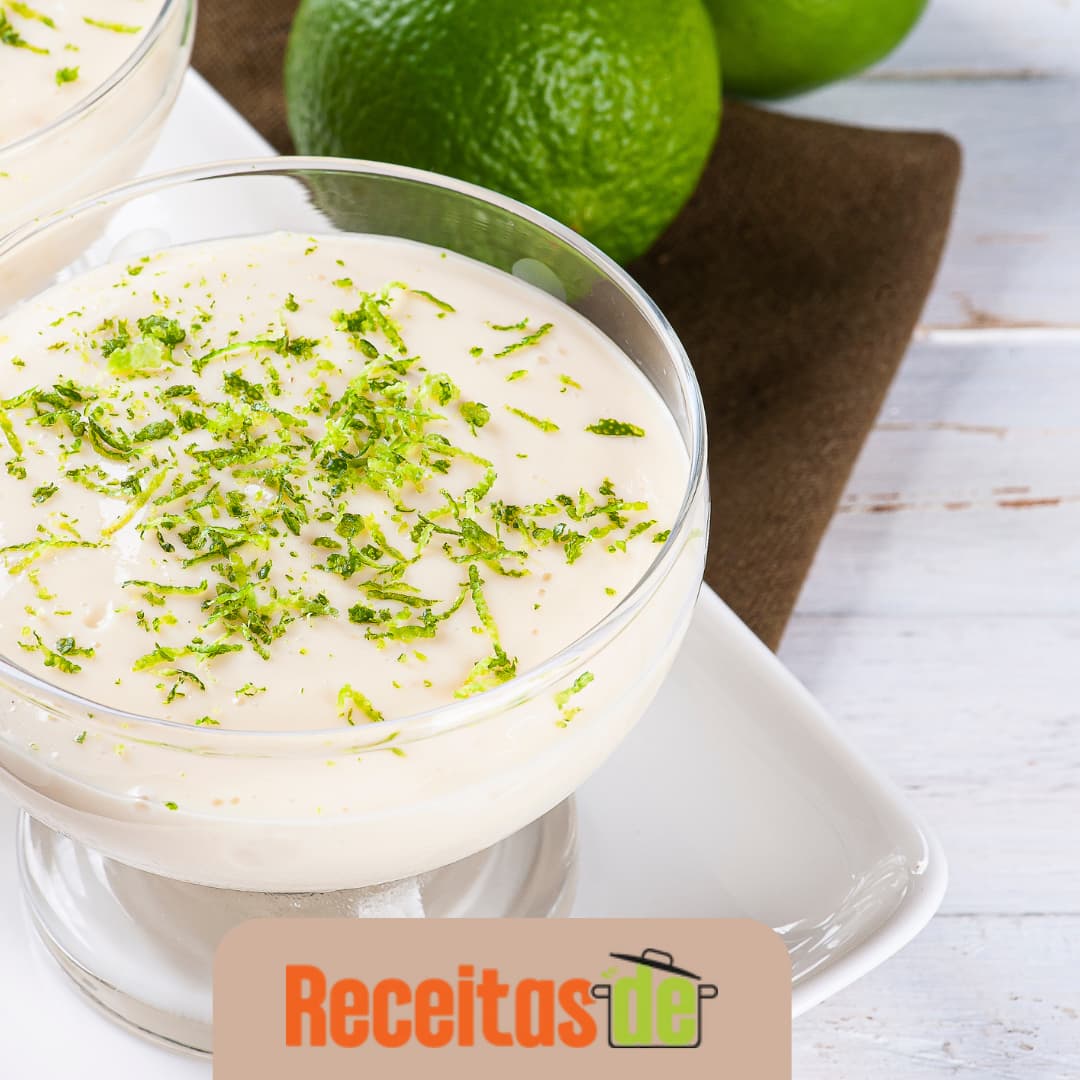 Mousse de Limão Rápida e Refrescante (1)