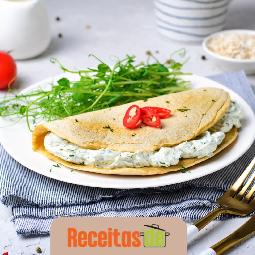 Receita de Panqueca Proteica de Aveia