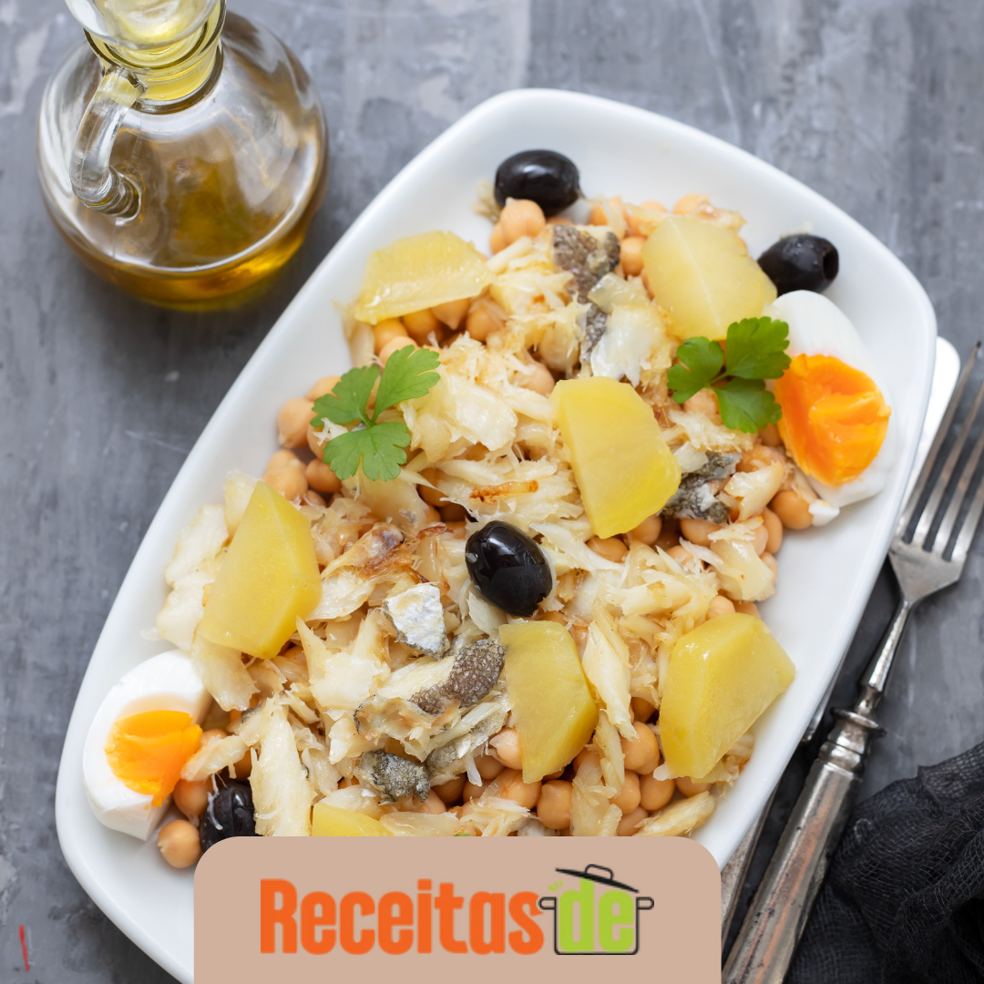 Bacalhau ao Azeite com Legumes (1)