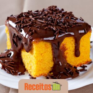 Bolo de Cenoura Simples