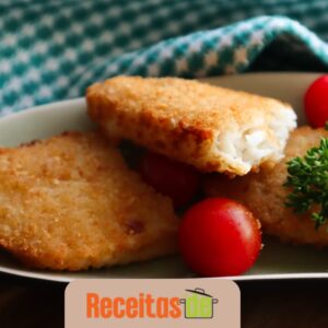 Filé de Merluza Rápido com Requeijão e Molho de Tomate