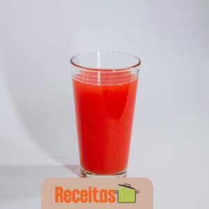 Receita de Suco Refrescante de Maracujá e Morango