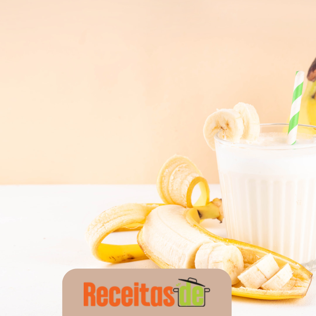 Receita de Vitamina de Banana com Mel