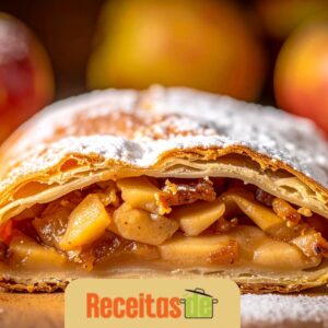 Bolo de Maçã Sem Açúcar e Sem Farinha de Trigo