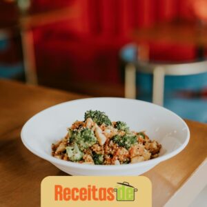 Salada de Brócolis, Passas e Amêndoas (1)