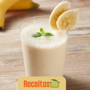 Receita de Vitamina Refrescante de Banana com Mel