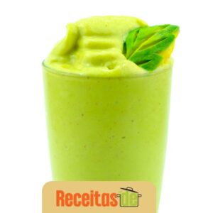 Selecionar Receita de Vitamina Detox de Abacate com Hortelã e Gengibre Receita de Vitamina Detox de Abacate com Hortelã e Gengibre