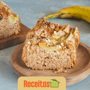 home 12 Bolo de Banana Fit com Aveia