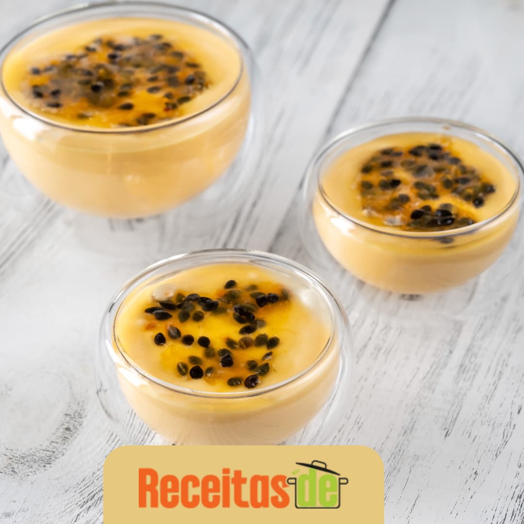 Mousse de Maracujá Super Fácil (sem gelatina)