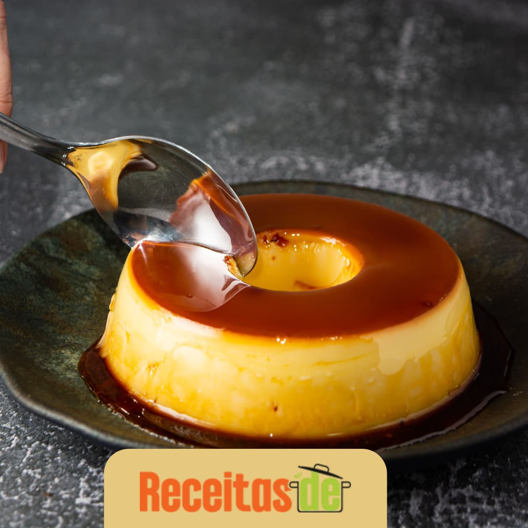 Pudim de Leite Condensado com Creme de Leite