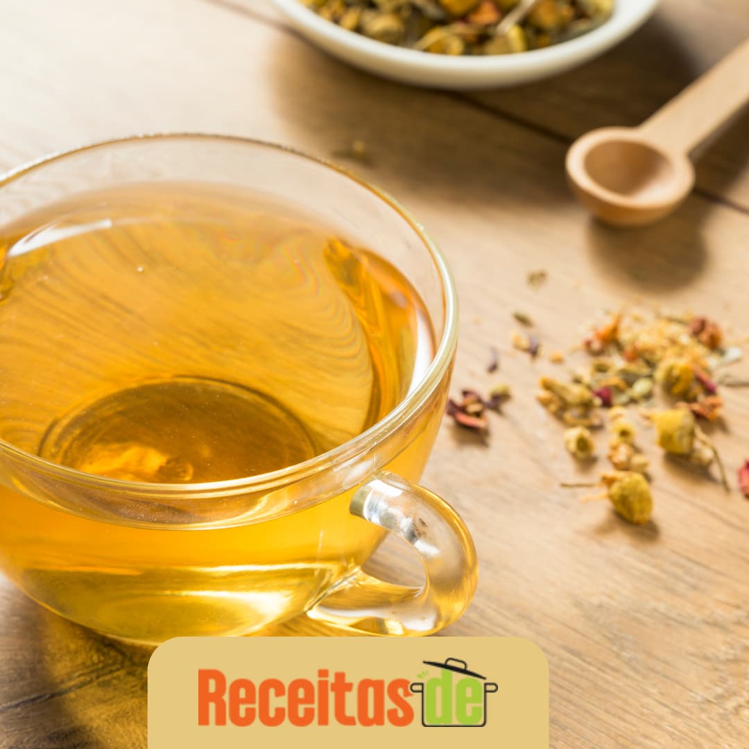 Receita de Chá Relaxante de Laranja e Camomila