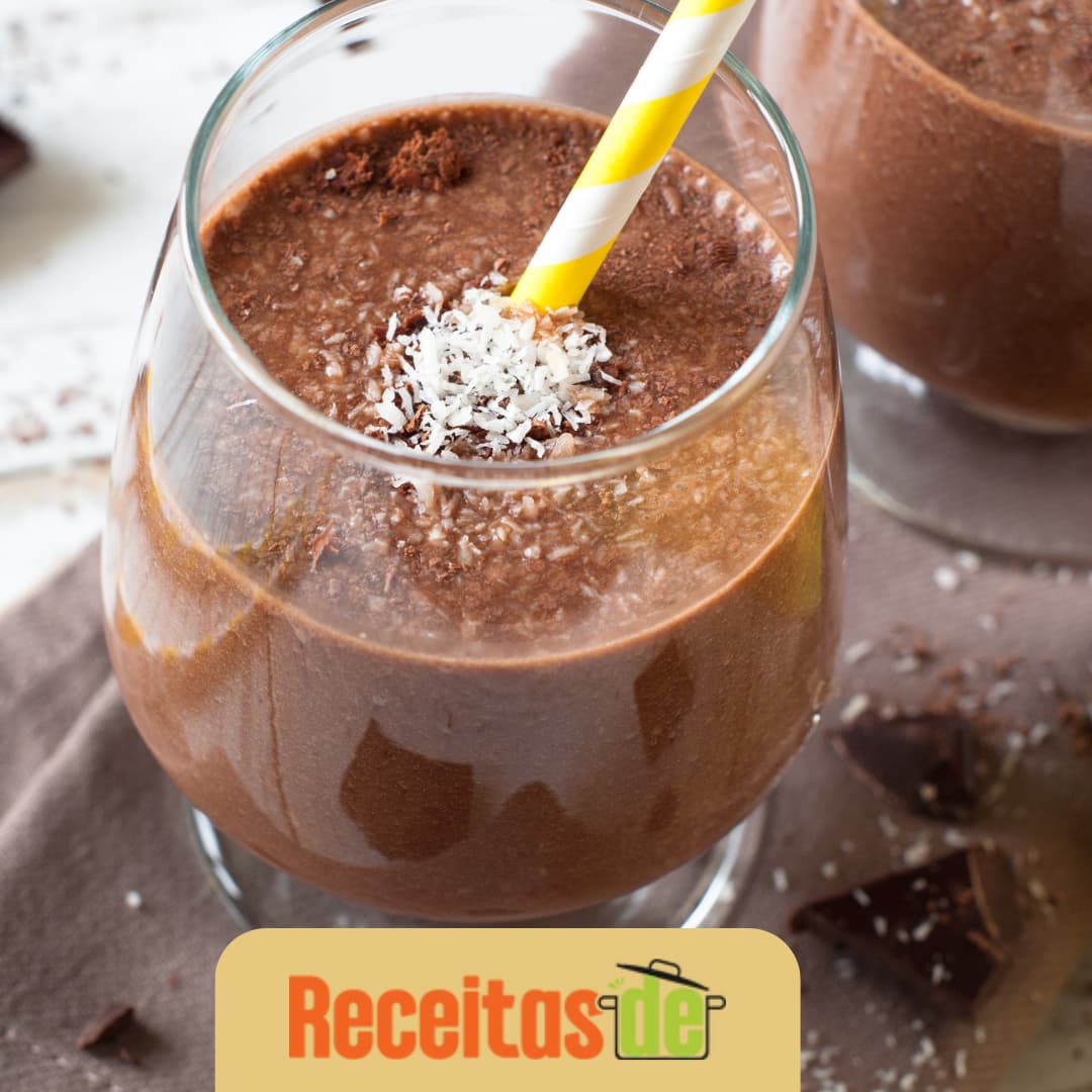 Receita de Smoothie de Chocolate Cremoso (1)