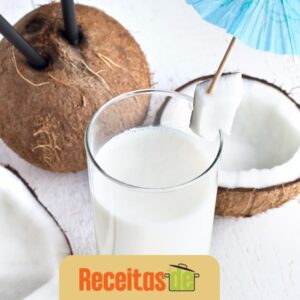 Receita de Vitamina Refrescante de Coco