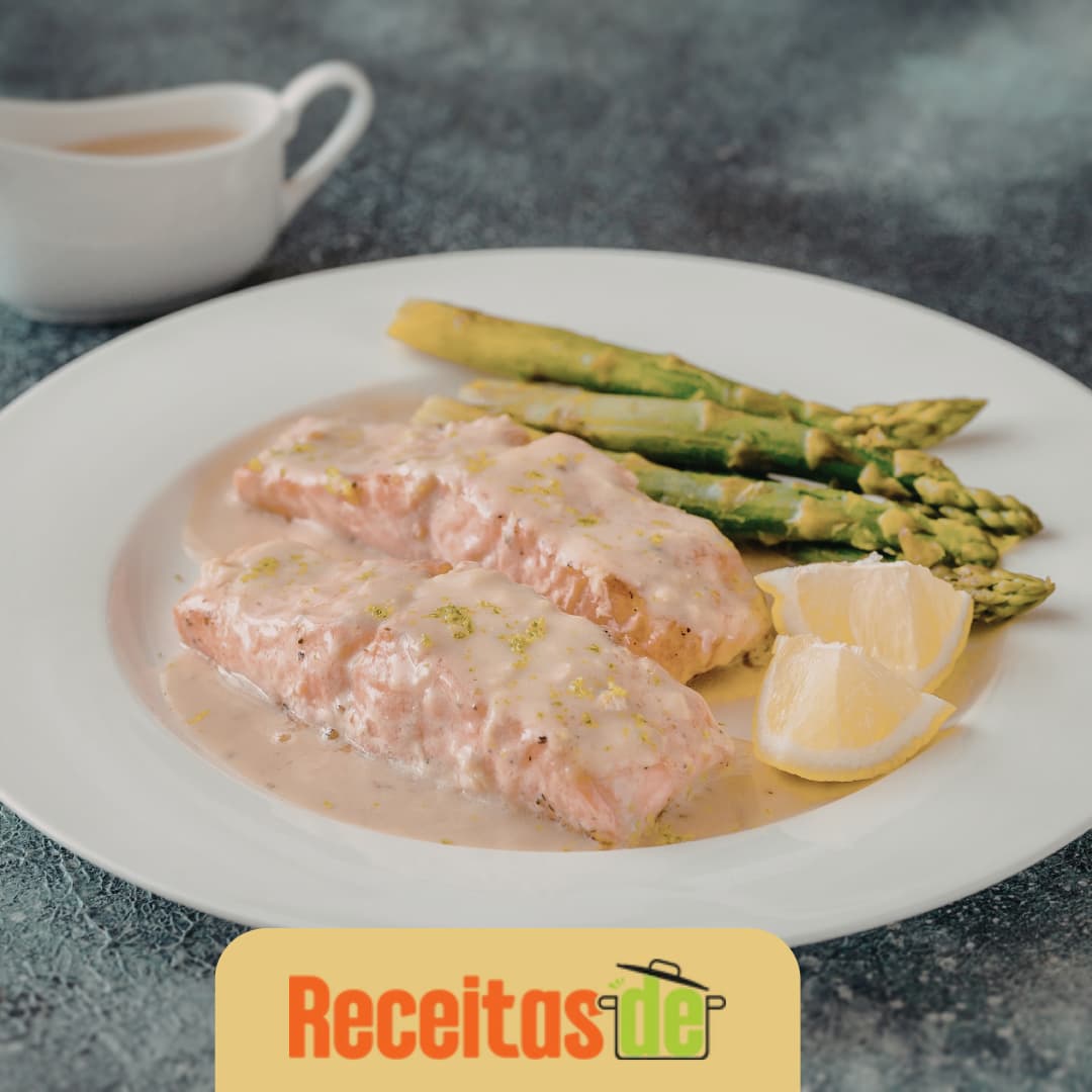 Salmão ao Molho Branco Delicioso (1)