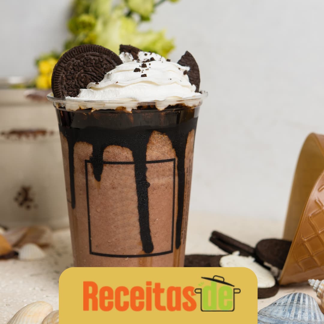 Receita de Milk Shake de Oreo com Nutella e Banana