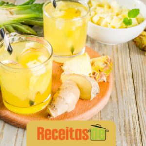 Suco Detox Emagrecedor de Abacaxi com Gengibre (1)