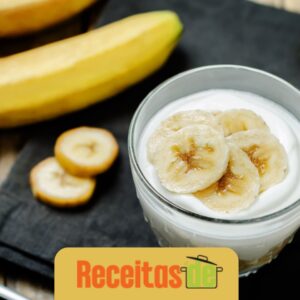 Receita de Iogurte de Abacate com Banana Cremoso e Natural
