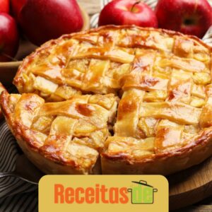 Receita de Torta de Maçã Crocante Fit
