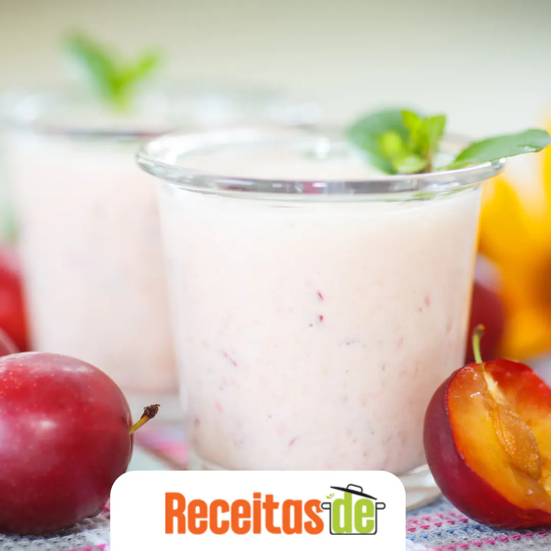 Smoothie Refrescante de Ameixa